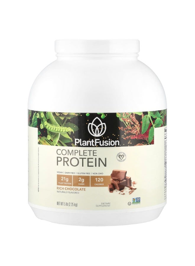 Complete Protein, Rich Chocolate, 5 lb (2.25 kg)
